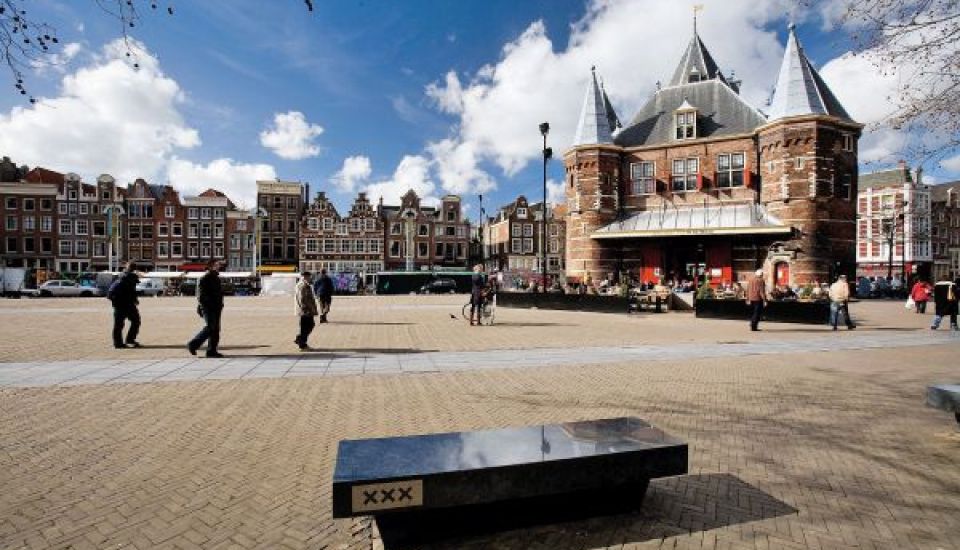 Walking route Old Town Amsterdam