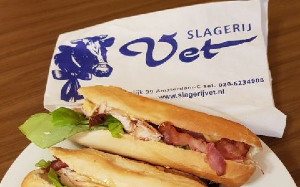 Best sandwich of Amsterdam: Broodje Zeedijk