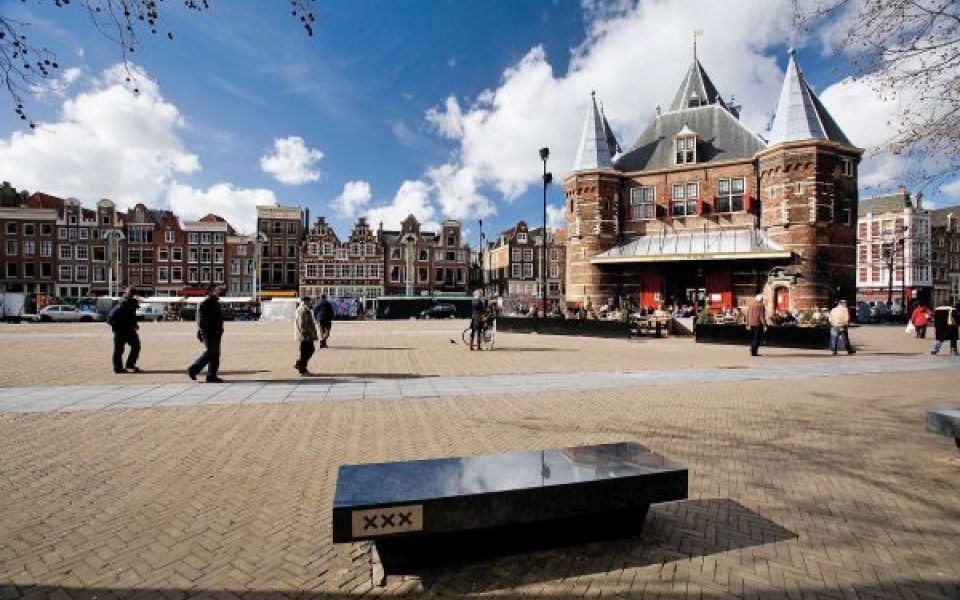 De Waag op de Nieuwmarkt in Amsterdam