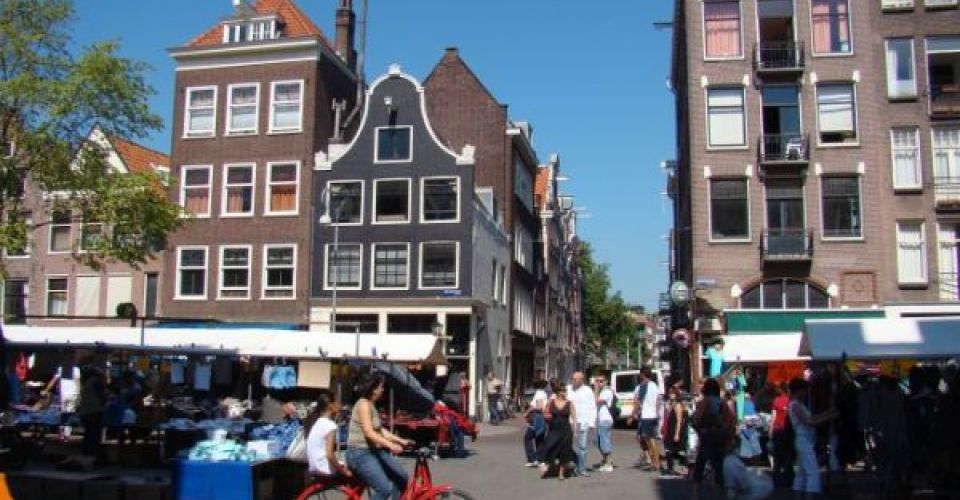 Wandelroute met stops Jordaan Amsterdam
