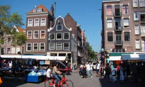 Westermarkt in de Jordaan